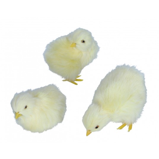 Kurczaki żółte do dekoracji mix 7cm/9cm -zdjęcie numer 1