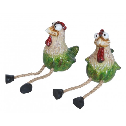 Kurka wielkanocna do kompozycji mix 18cm -zdjęcie numer 1