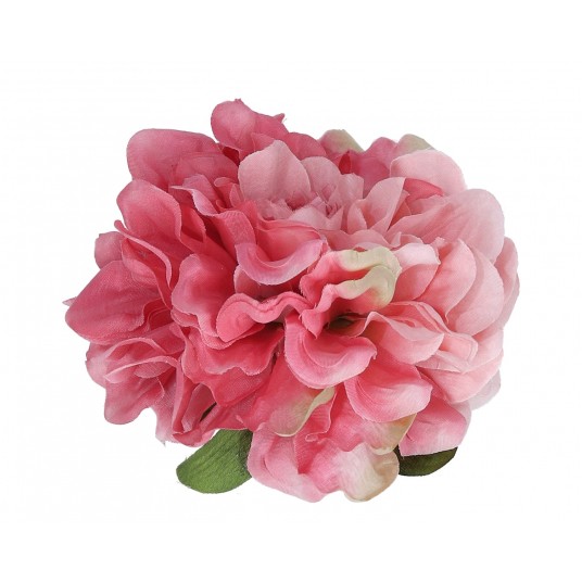 Kwiat wyrobowy róźowy 11cm/5cm -zdjęcie numer 1