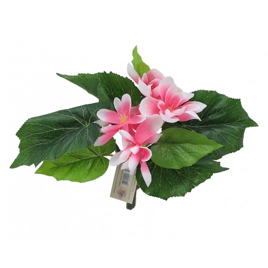 Kwiaty biel - róż l 18 cm d 25cm -zdjęcie numer 1