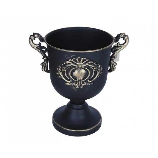 Metalowe naczynia na kompozycje śr 16cm/24cm -zdjęcie numer 1