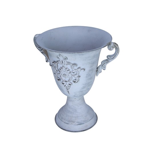 Metalowe naczynia na kompozycje śr 21cm/28cm -zdjęcie numer 1