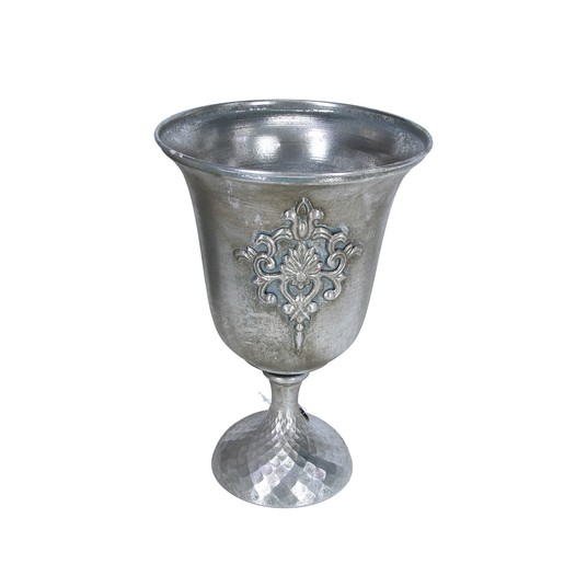 Metalowe naczynia na kompozycje śr 23cm/35cm -zdjęcie numer 1