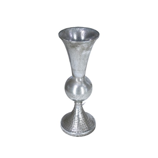 Metalowe naczynia na kompozycje śr12cm/33cm -zdjęcie numer 1