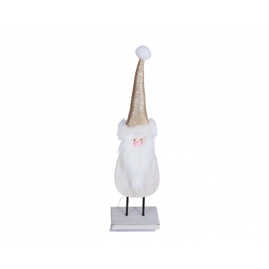 Mikolaj z bialą brodą 26cm /7cm -zdjęcie numer 1