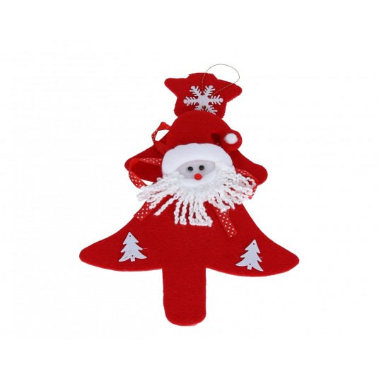 Mikołaj zawieszka l 27cm d 20cm -zdjęcie numer 1