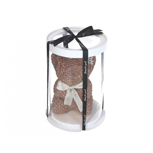 Miś w pudełku do kompozycji śr 18cm/27cm -zdjęcie numer 1