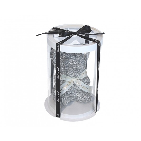 Miś w pudełku do kompozycji śr18cm/27cm -zdjęcie numer 1