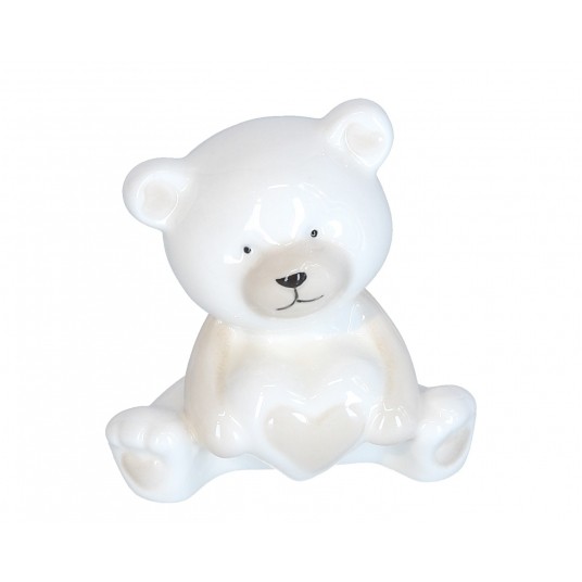 Miś z ceramiki do kompozycji 9cm/9cm -zdjęcie numer 1