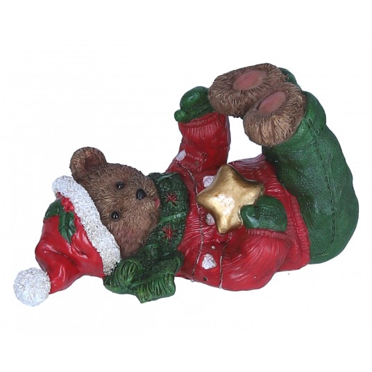 Niedźwiadek do dekoracji 11cm -zdjęcie numer 1