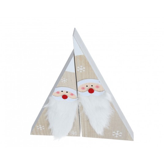 Ozdoba bożonarodzeniowa - mikołaje 1op=2szt.l 29cm -zdjęcie numer 1