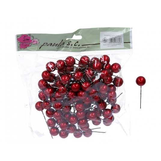 Perelki bordo na piku 16 mm op=120 szt -zdjęcie numer 1
