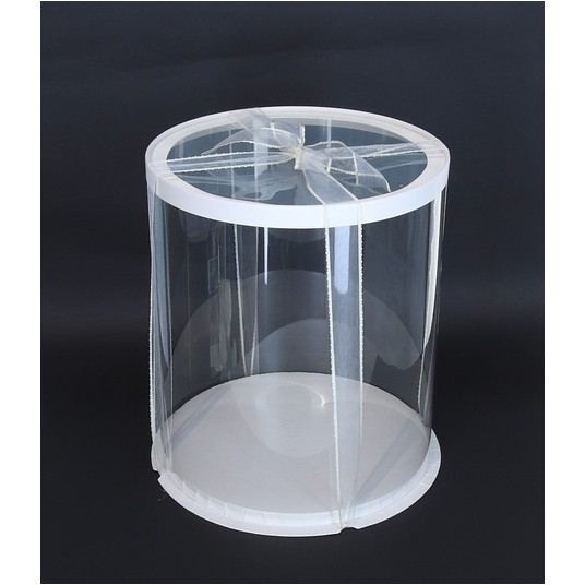 Plastikowe pudełka prezentowe śr 30cm/35cm -zdjęcie numer 1