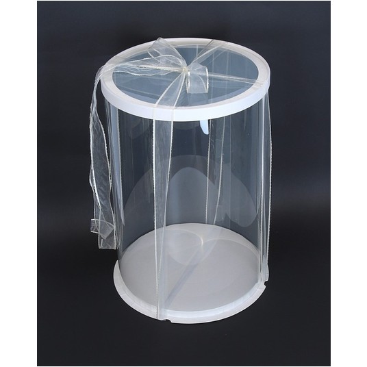 Plastikowe pudełka prezentowe śr 30cm/45cm -zdjęcie numer 1