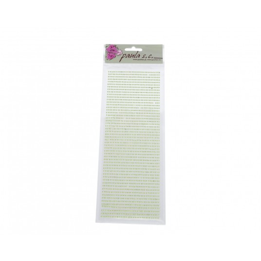 Półperełki 2mm 54rz. x 33szt. j.zielone -zdjęcie numer 1