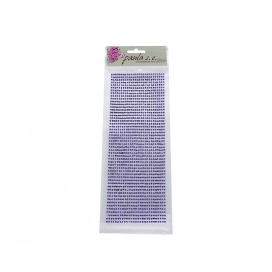 Półperełki 52rz x 27szt. fioletowe 3mm -zdjęcie numer 1