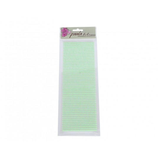 Półperełki 52rz x 27szt. seledynowe opal. 3mm -zdjęcie numer 1