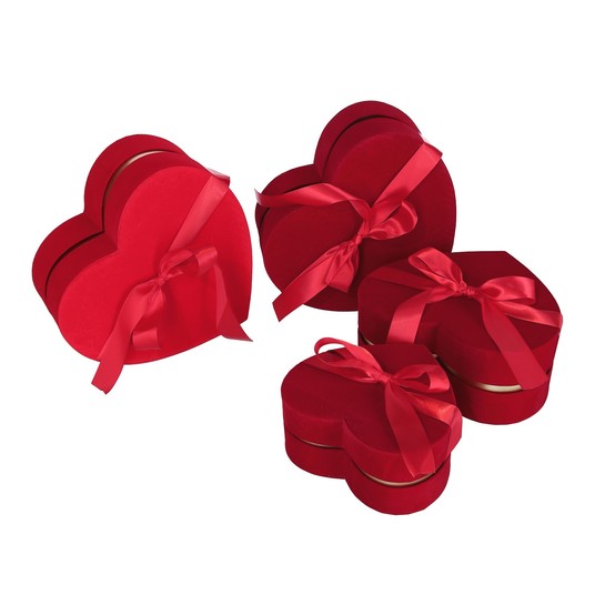 Pudełka prezentowe s/3 mix kol. 12cm/25cm/28cm -zdjęcie numer 1