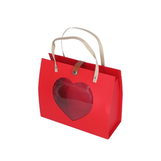 Pudełka tekturowe czerwone 23cm/28cm/11cm -zdjęcie numer 1