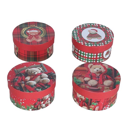 Pudełka tekturowe mix śr 10cm/6cm -zdjęcie numer 1
