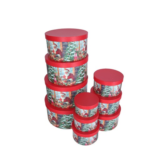 Pudełka tekturowe s/10 śr 34cm/17cm -zdjęcie numer 1