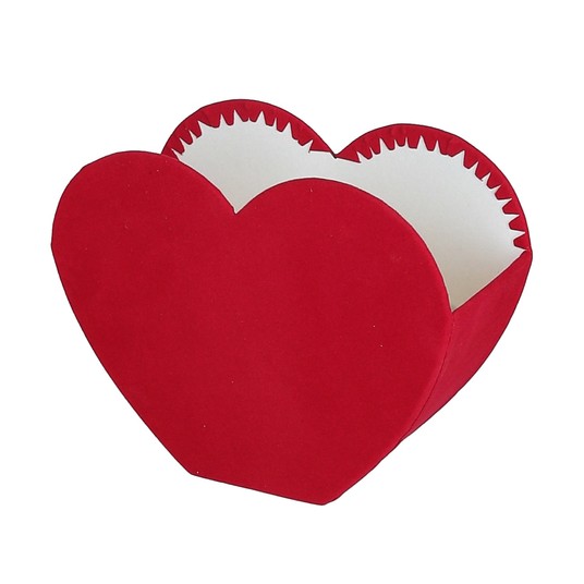 Pudełka tekturowe z weluru mix kol.15cm/19cm/8cm -zdjęcie numer 1