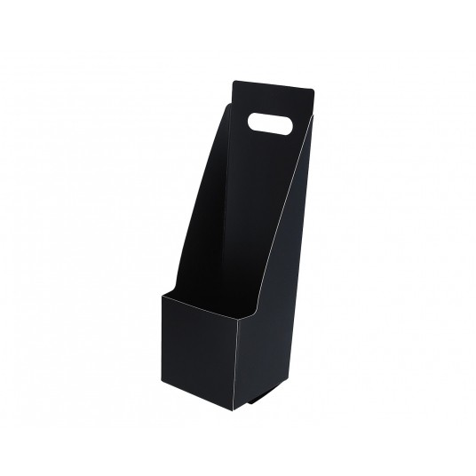 Pudelko ozdobne czarne h 35cm 11cm/11cm -zdjęcie numer 1
