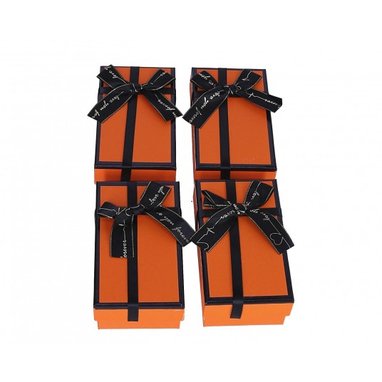 Pudełko pomaranczowe 15cm/9cm/6cm -zdjęcie numer 1