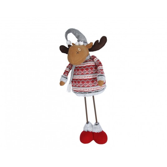 Renifer na teleskopie czerwono-szary 70cm /25cm -zdjęcie numer 1