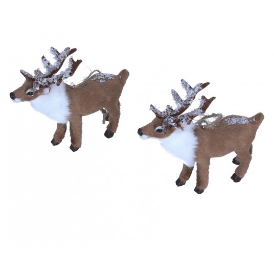 Renifer ozdobny do dekoracji 10cm/11cm -zdjęcie numer 1