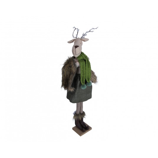 Renifer w brązowym futerku 78cm/20cm -zdjęcie numer 1