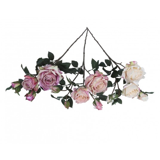Róża na łodydze mix 3 kol.65cm -zdjęcie numer 1