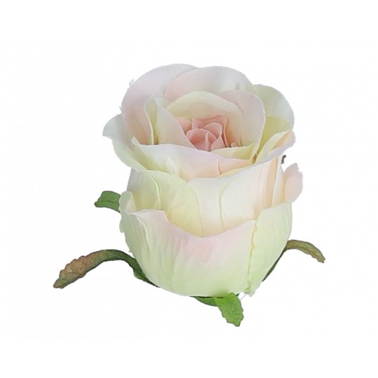 Róza wyrob. krem.-rózoawa op=12szt h8cm d6cm -zdjęcie numer 1