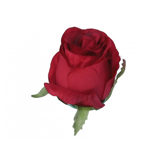 Róża wyrobowa czerwona 7cm/4cm -zdjęcie numer 1