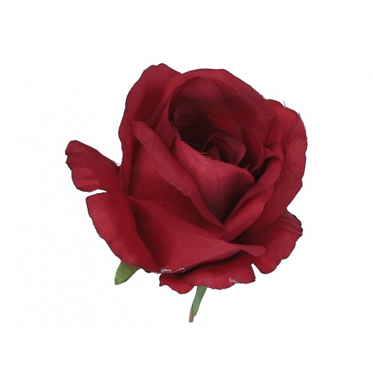 Róża wyrobowa czerwona śr 8cm/9cm -zdjęcie numer 1