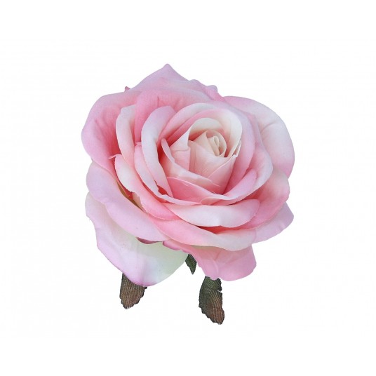 Róźa wyrobowa róźowa 5cm/9cm -zdjęcie numer 1