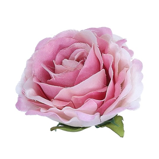 Róża wyrobowa różowa 6cm/5cm -zdjęcie numer 1