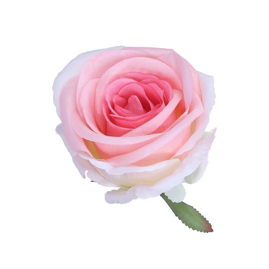 Róźa wyrobowa róźowa 8cm/10cm -zdjęcie numer 1