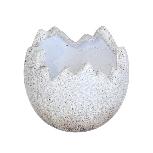 Skorupka jajka do kompozycji śr 12cm/11cm -zdjęcie numer 1