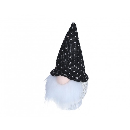 Skrzat czarno-biały z ledami 21cm/10cm -zdjęcie numer 1