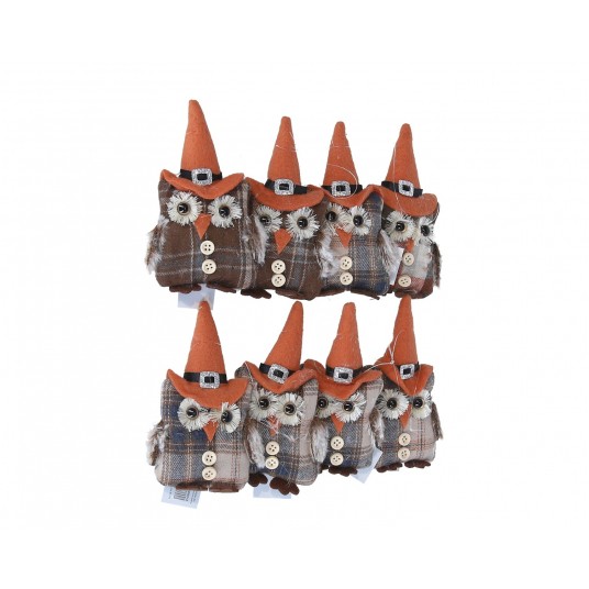Sowa zawieszka do kompozycji 14cm -zdjęcie numer 1