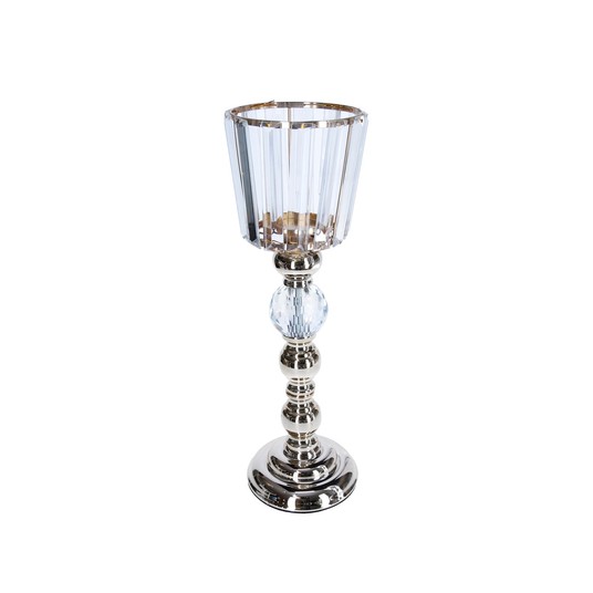 Świecznik złoty śr 12cm/40cm -zdjęcie numer 1