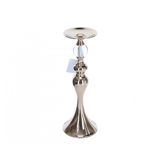 Świecznik złoty śr 14cm/36cm -zdjęcie numer 1
