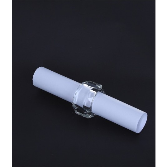 Szklana ozdoba do serwetek śr 6cm/4cm -zdjęcie numer 1