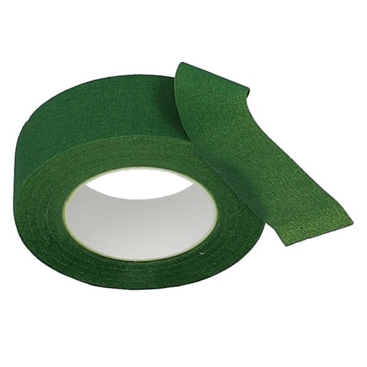 Taśma florystyczna zielona 2,5cm/30yard -zdjęcie numer 1
