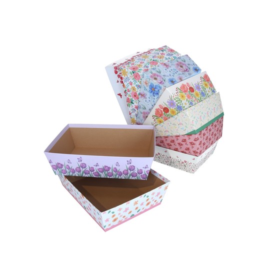 Tekturowe pudełka prezentowe mix 10cm/37cm/27cm -zdjęcie numer 1