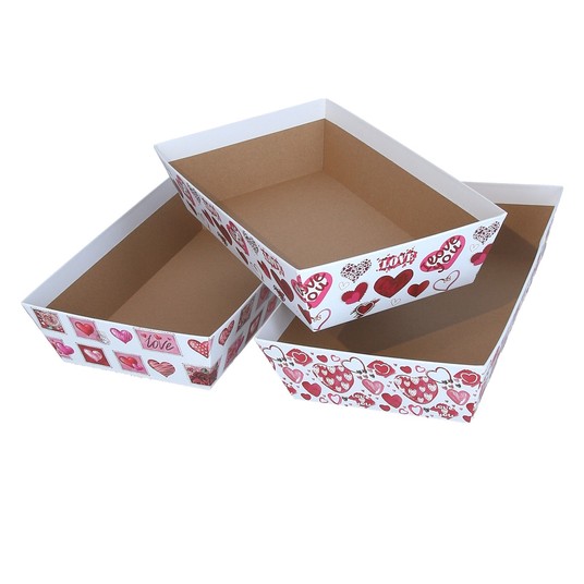 Tekturowe pudełka prezentowe mix 8cm/34cm/20cm -zdjęcie numer 1