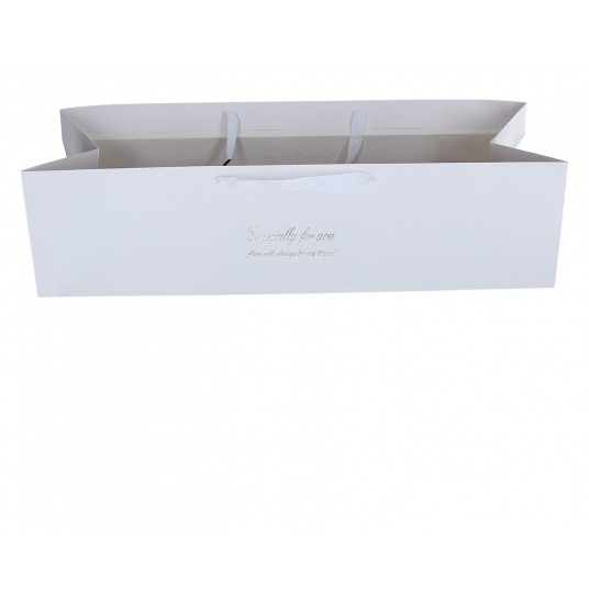 Torebka biala na kwiaty 16cm /22cm /62cm -zdjęcie numer 1