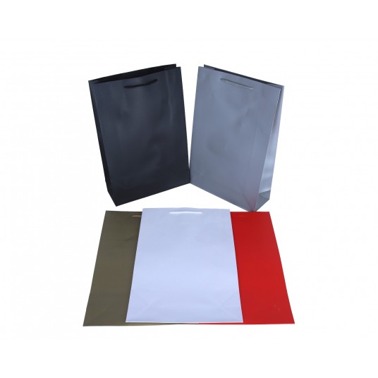 Torebka mix 5 kol.37cm/25cm/9cm -zdjęcie numer 1