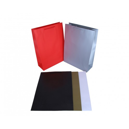 Torebka mix 5 kol.42cm/31cm/12cm -zdjęcie numer 1
